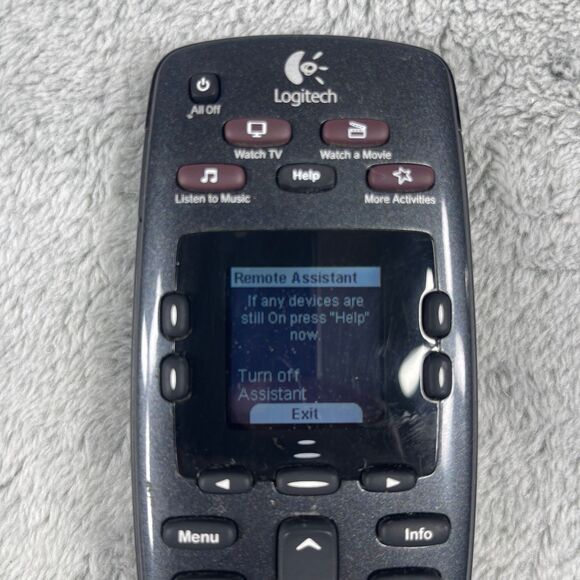 Logitech Harmony 700 Universal Programmable Remote Control Tested Black - Picture 2 of 10